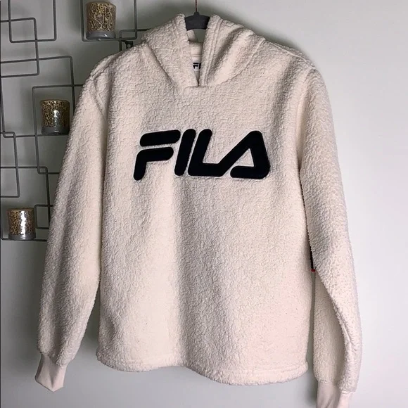 Fila Sherpa Fleece Hoodie - Picture 2 of 7